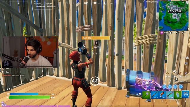 Streamers React & USE *NEW* "MARKSMAN REVOLVER" & New Location in Fortnite Update смотреть онлайн