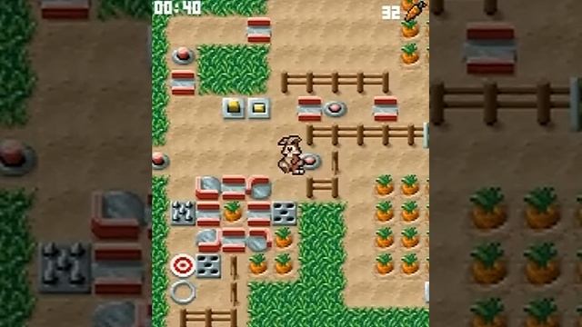 Bobby Carrot [Java|J2ME] - Carrot Mode/Морковь [Walkthrough] смотреть онлайн