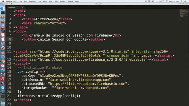 Login de Usuarios con Firebase (auth) смотреть онлайн
