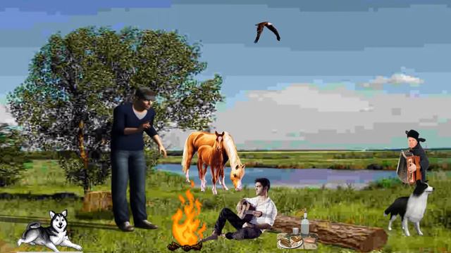 Сцена из жизни казачества Дона. смотреть онлайн