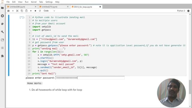 Sending mail to multiple users from your Gmail account смотреть онлайн
