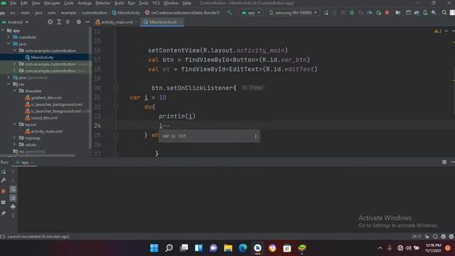 Kotlin do-while loop | How to use do while loop in kotlin | Kotlin for android | Kotlin android смотреть онлайн