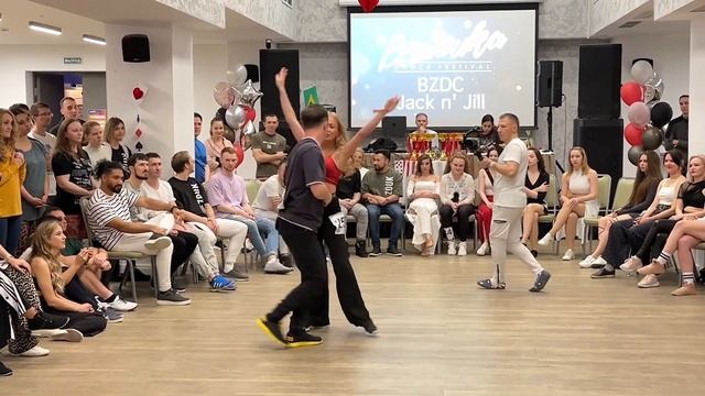 Maksim Mikityuk & Olesya Dugina. 2nd place Intermediate JnJ. Brazuka Dance Festival 2023 | Zouk смотреть онлайн