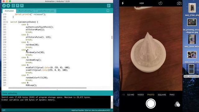 Bluetooth Low Energy controlled RGB LED Lamp смотреть онлайн
