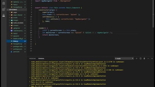 react-native expo custom splash смотреть онлайн