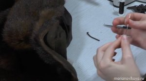 Урок 2. Как перешить шубу своими руками. Ремонт подборта шубы