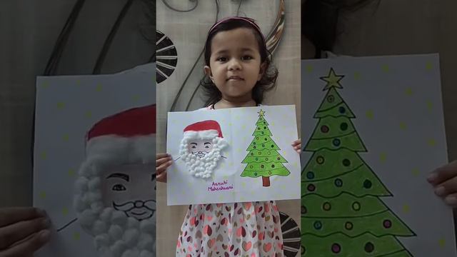 Merry Christmas | Aaruhi Maheshwari | activities for kids смотреть онлайн