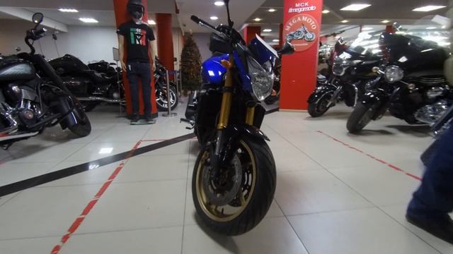 Мотоцикл YAMAHA FZ8 N артикул S50250 Мотосалон Мегамото смотреть онлайн