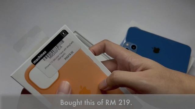 Iphone 13 Blue 128gb and Apple Silicon Case | Unboxing 2021 смотреть онлайн