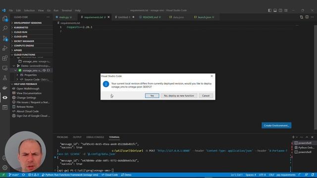 Deploying Your Code to Google Cloud via Visual Studio Code смотреть онлайн