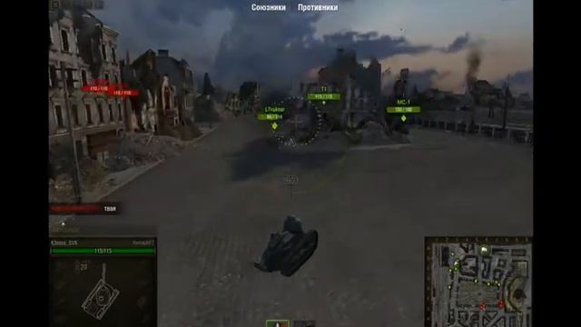 World of Tanks Обзор танка FT 17 смотреть онлайн