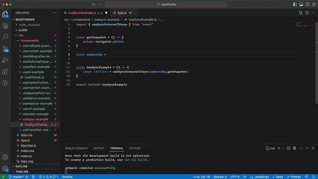 React Hooks Explained - 16 useSyncExternalStore смотреть онлайн