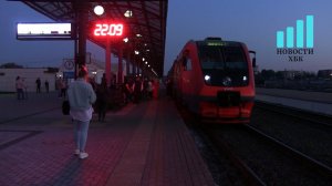 Новый поезд Тамбов-Воронеж отправился в первый рейс.