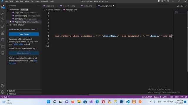 PHP REST API From Scratch | Create Login Rest API in PHP | Make PHP Login Api for Android App смотреть онлайн