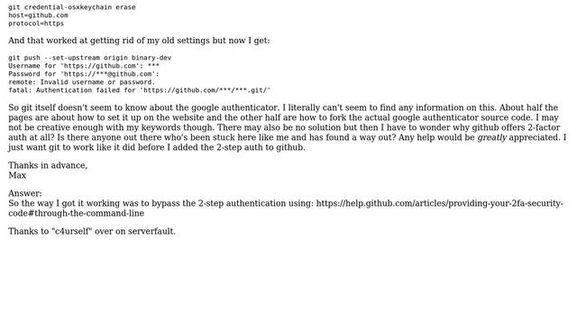 Git github not working with google authenticator OSX смотреть онлайн