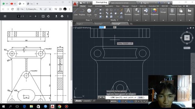 Autocad 2D Latihan 4 смотреть онлайн