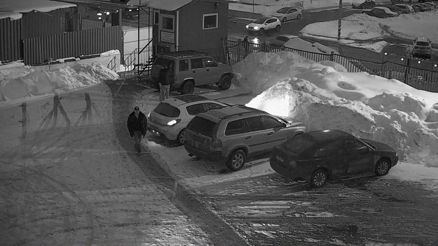 BEWARD BD4640DM, запись с камеры, ночь (объектив 8mm)