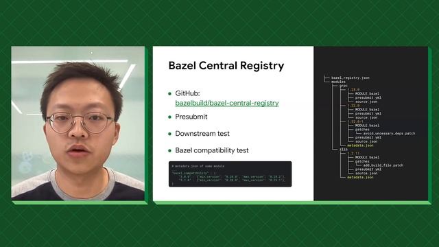 bzlmod: Bazel's new external dependency system смотреть онлайн