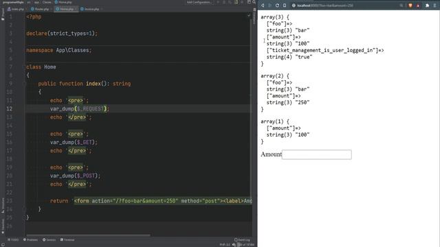 Get & Post Superglobals In PHP - Forms - Post Routes - Full PHP 8 Tutorial смотреть онлайн