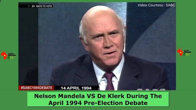 1994: Mandela outshines De Klerk on Economic Development during the April 1994 Pre-Election Debate смотреть онлайн