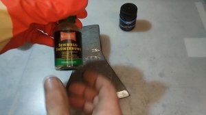 Холодное Воронение топора в домашних условиях. Чернение металла.