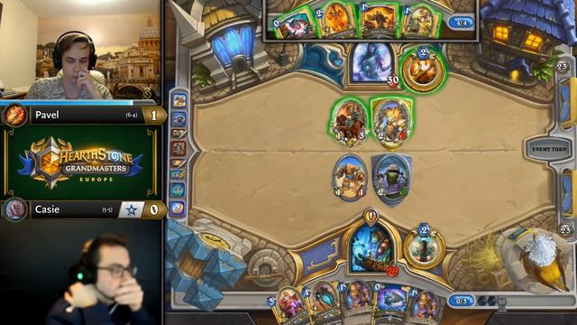 Pavel vs Casie - Hearthstone Grandmasters Europe S2 2019 - Week 6 смотреть онлайн
