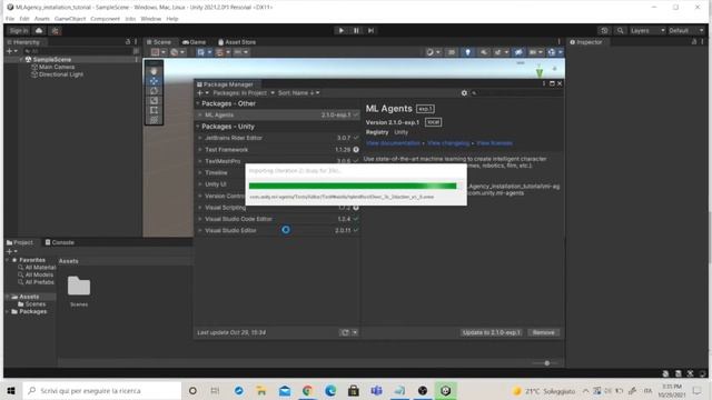 How to install ML Agents in Unity 2021?! Step by step resolving errors смотреть онлайн