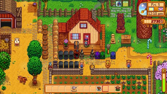 😵 🚂 RUN OVER BY A TRAIN, LOST NECKLACE, PEPPER POPPERS, ORANGE TREE!! - Stardew Valley Ep.57