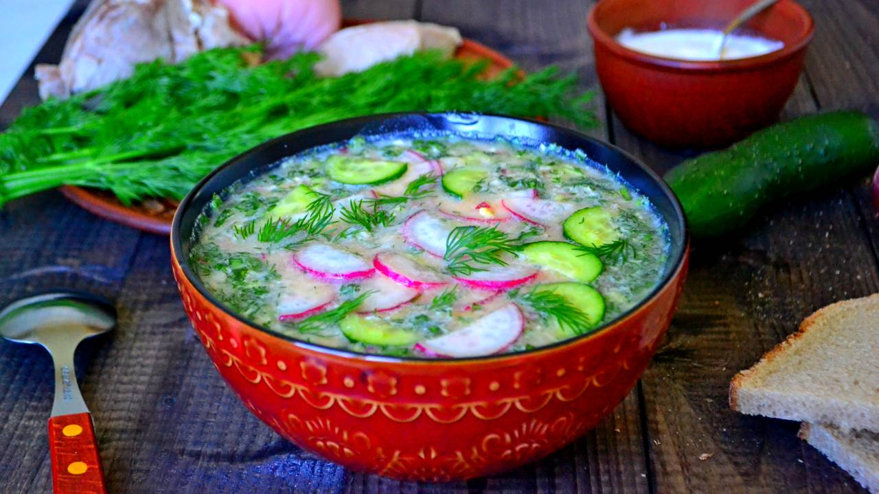 Старорусская Окрошка 19 Века / Рецепт 1861 года смотреть онлайн