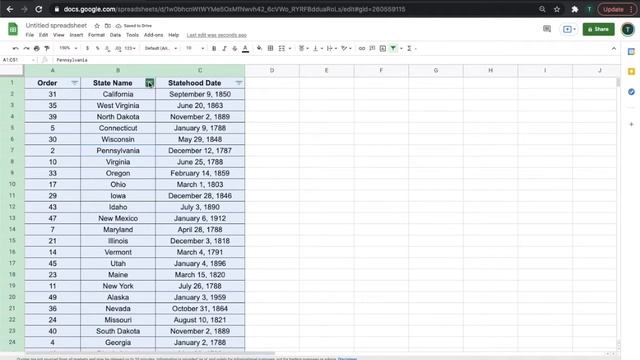 How to Sort A to Z in Google Sheets смотреть онлайн