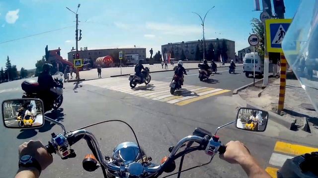 Мотопарад на Дне города Острогожска! смотреть онлайн