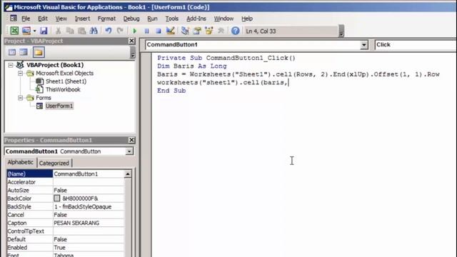 Cara Membuat Entry Checkbox di Userform Excel смотреть онлайн