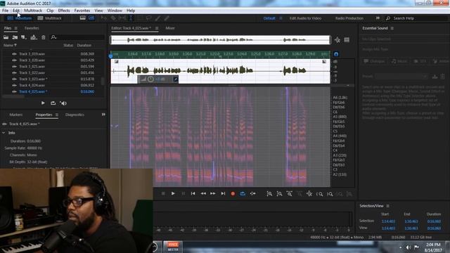 Mixing Vocals in Adobe Audition V2: Cleaning up Vocals w/ Noise Reduction смотреть онлайн