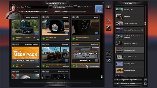 TUTO BIEN PLACER CES MODS ET TOUS MES MODS ETS2 смотреть онлайн