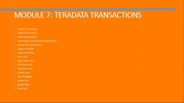 Introduction on Teradata Administration - Bytes Online Training смотреть онлайн