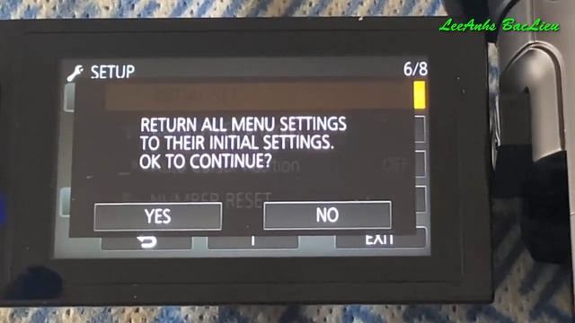 Panasonic HC W850: Cài đặt Máy quay (Camcorder Setting) смотреть онлайн