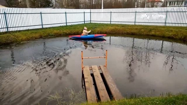 Складная байдарка Winboat с жестким стеклопластиковым корпусом смотреть онлайн