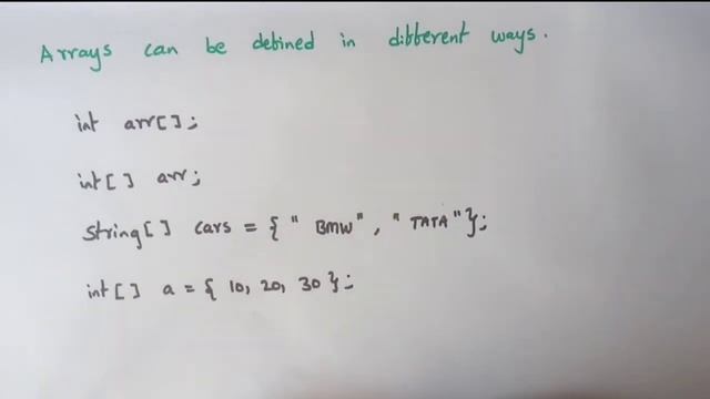 Part-3 (Arrays, break)Java interview questions with answers in Telugu смотреть онлайн