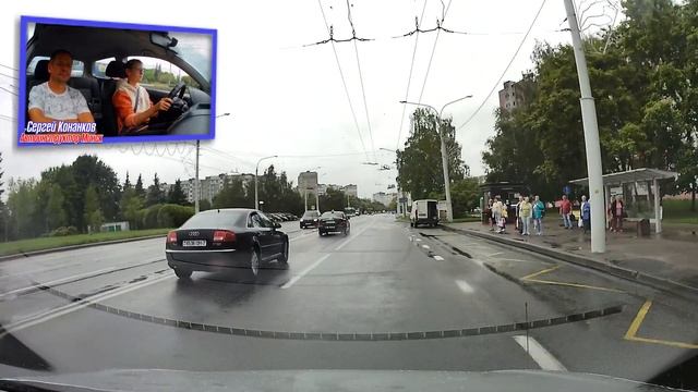 Занятие по Маршруту ГАИ Семашко с Натальей / Как сдать экзамен в ГАИ смотреть онлайн