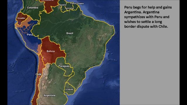 Proto-3D Alternate War Simulation Episode 4- South American War смотреть онлайн
