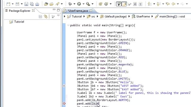 Java programming part 63 GUI : Adding Panels within Panels and setting Layout manager смотреть онлайн