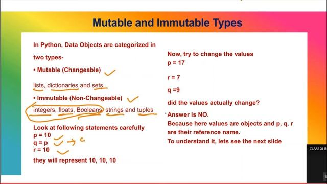 DATA TYPES | TYPE AND ID FUNCTION | PROGRAMING STRUCTURE IN PYTHON FOR CLASS XI | CLASS XII CBSE смотреть онлайн