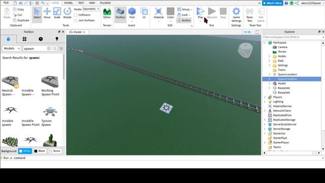 Как сделать автоматический поезд в Roblox Studio! смотреть онлайн
