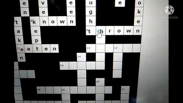 Crosswords/puzzles Past Participle смотреть онлайн