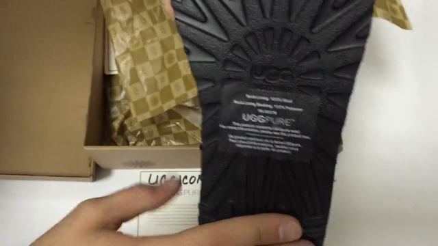 (unboxing) UGG Bailey Button - угги с пуговицей с натуральным мехом смотреть онлайн