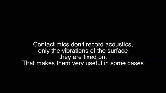 DIY contact microphone смотреть онлайн