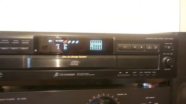 Sony CDP-CE335 5-Disc Compact Disc Player смотреть онлайн