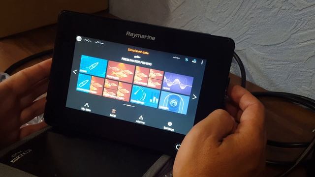 Raymarine Axiom краткий обзор часть 1