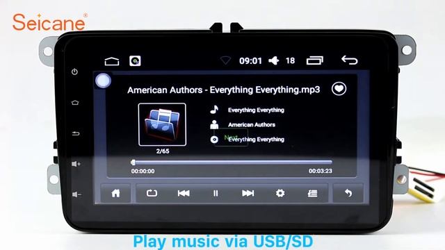 Aftermarket Navigation 2003-2012 VW Volkswagen Universal Radio GPS Stereo upgrade with touch screen смотреть онлайн