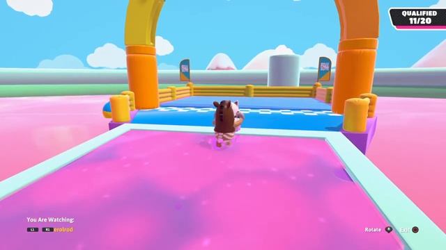 Fall Guys Ultimate Knockout Funny Slim Climb Ending смотреть онлайн